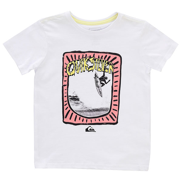 фото Футболка детская Quiksilver Hulu Pena Boy White