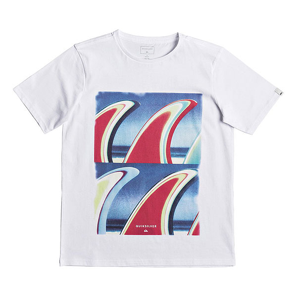 фото Футболка детская Quiksilver Ssfinfanaticyth White