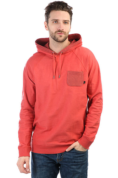 фото Толстовка классическая Quiksilver Baao Hood Mineral Red