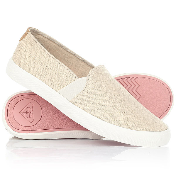 фото Слипоны женские Roxy Atlanta Ii Cream