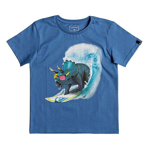 фото Футболка детская Quiksilver Get Off Boy Bright Cobalt