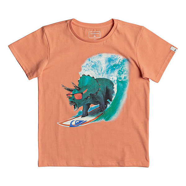 фото Футболка детская Quiksilver Get Off Boy Cadmium Orange