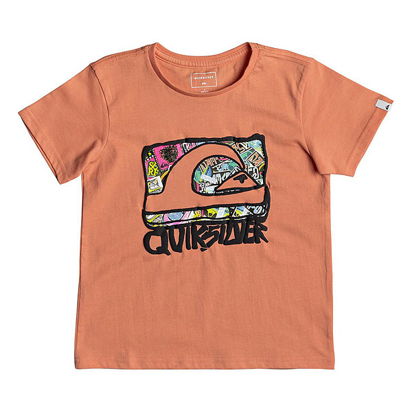 фото Футболка детская Quiksilver Wemi Boy Cadmium Orange