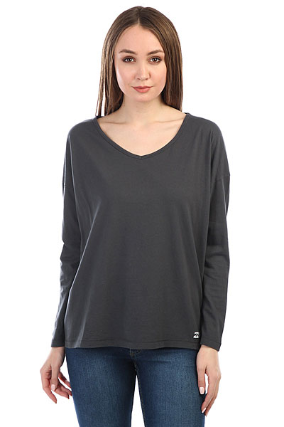 фото Лонгслив женский Billabong Essential Off Black