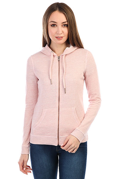 фото Толстовка классическая женский Roxy Trippin Rose Tan Heather