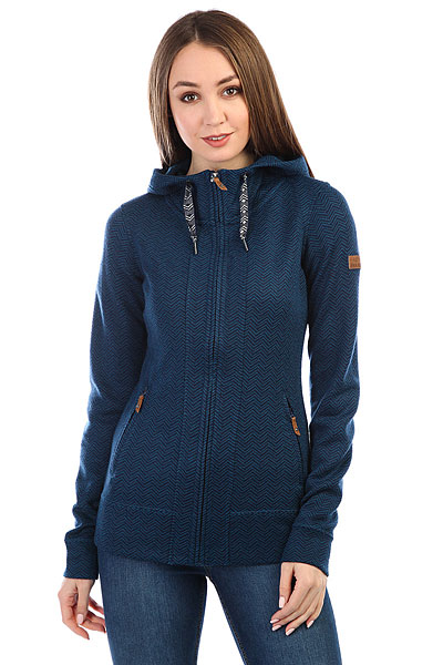 фото Толстовка классическая женская Roxy Doe Peacoat