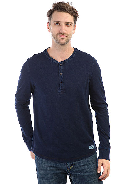 

Лонгслив Element Indigo Henley Indigo Blue