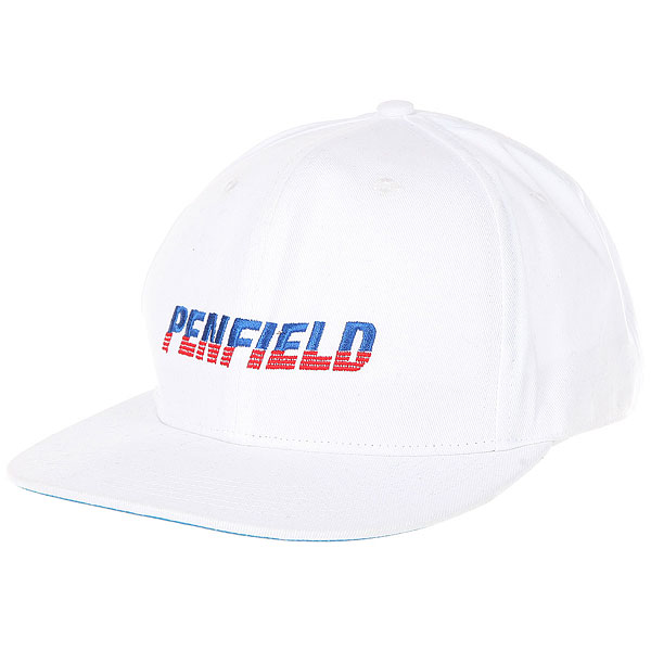 фото Бейсболка с прямым козырьком Penfield Simmons Cap White