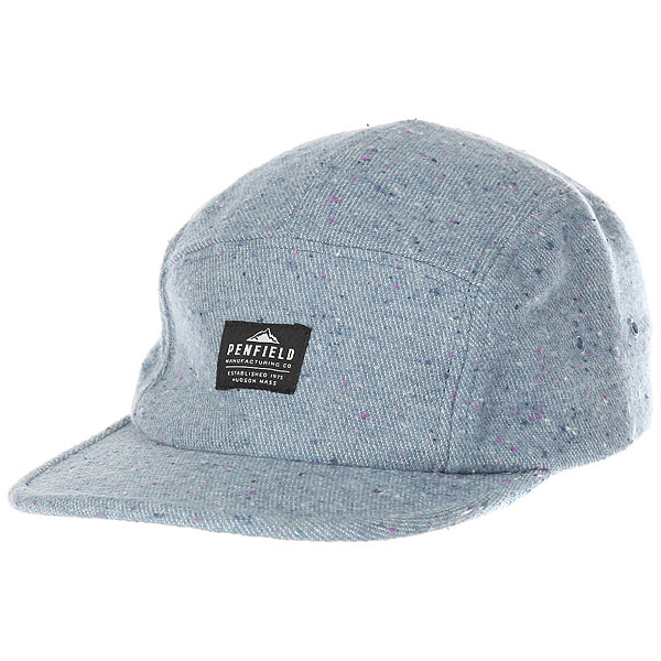 фото Бейсболка с прямым козырьком Penfield Casper Flecked Cap Blue