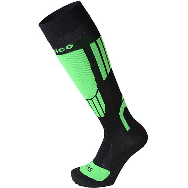 

Носки высокие детские Mico Ski Socks In Merino Wool Verde Fluo
