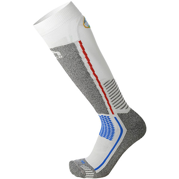 

Носки высокие Mico Official Ski Socks White/Grey