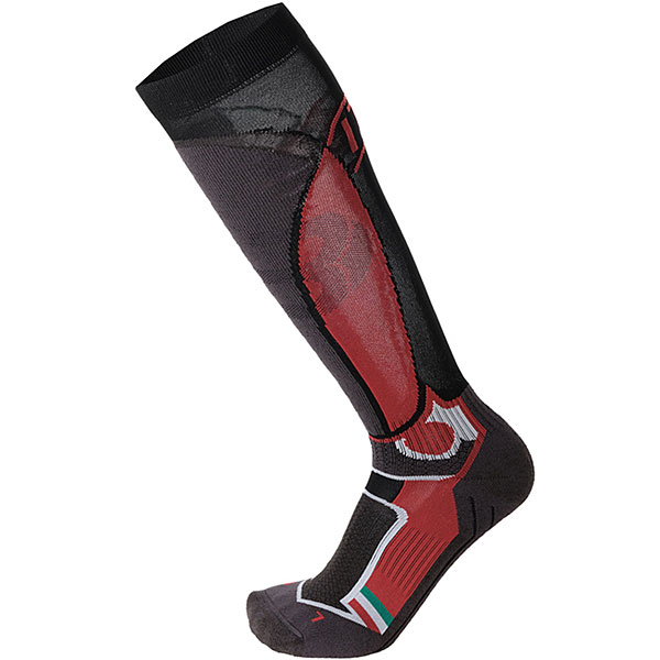 

Носки высокие Mico Official Ita Ski Socks Black/Red