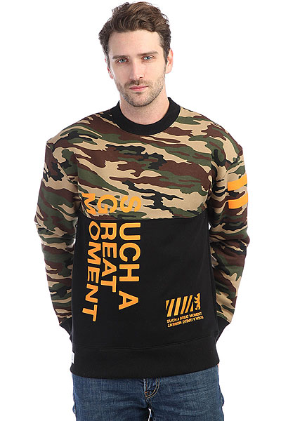 

Толстовка классическая S.G.M. Ake Camo/Black/Orange