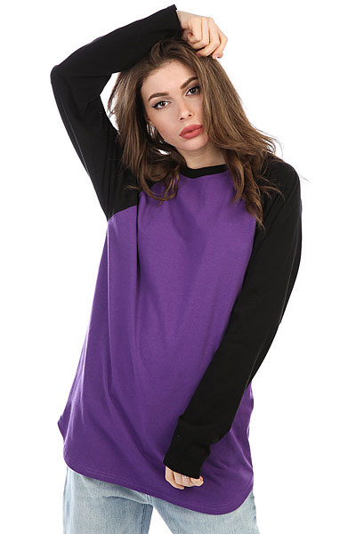 

Лонгслив женский Anteater Long053 Purple/Black