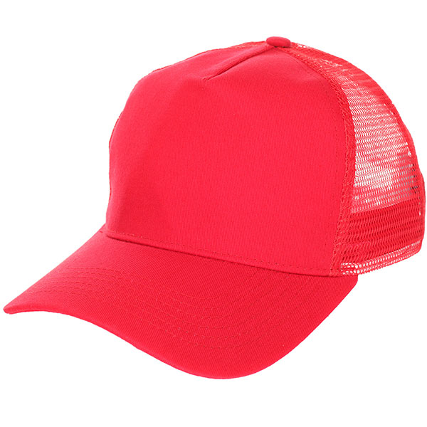 

Бейсболка классическая TrueSpin Blank Round Visor Trucker Red