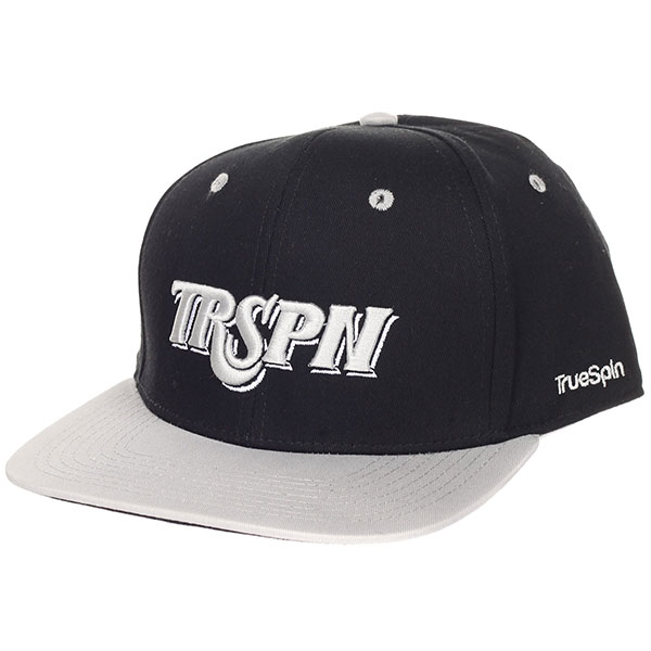 

Бейсболка с прямым козырьком TrueSpin Typo Team Grey/Black