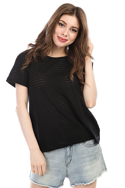 

Футболка женская Roxy Earlybird Gang Anthracite