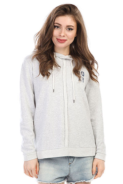 

Толстовка классическая женская Roxy Late Ride Heritage Heather
