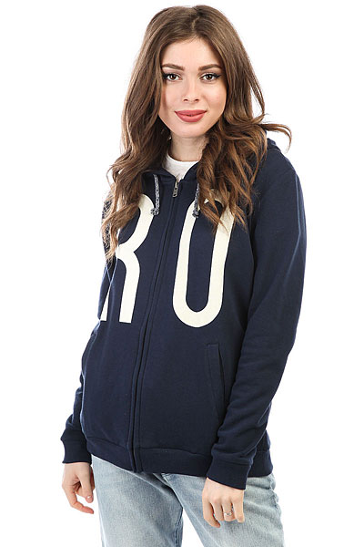 

Толстовка классическая женская Roxy More Sum Dress Blues
