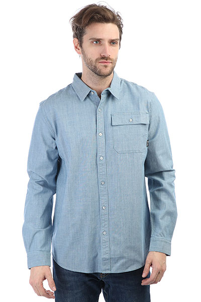 

Рубашка Diamond Supply Chambray Light Blue