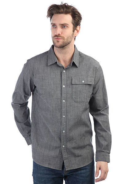 

Рубашка Diamond Supply Chambray Shirt Black