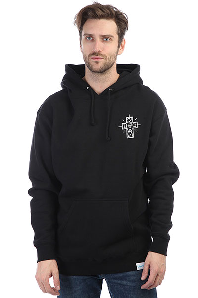 

Толстовка кенгуру Diamond Dogtown Oster Hoodie Black