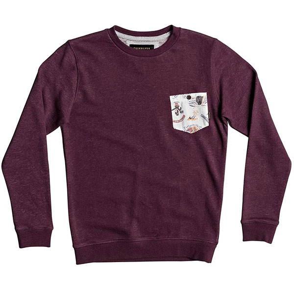 

Толстовка классическая детский Quiksilver Calgara Vineyard Wine