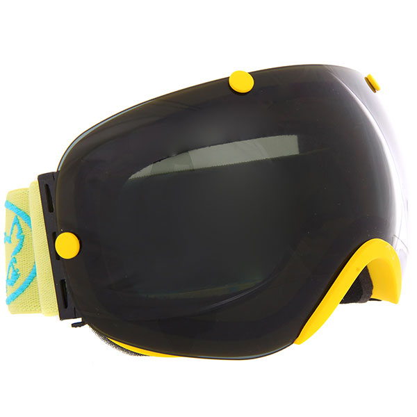 

Маска для сноуборда Vizzo Spherix Dark Smoke Mirror/Yellow