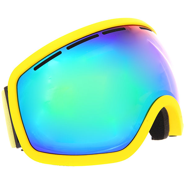 

Маска для сноуборда Vizzo Vizzo Phantom Green Mirror/Yellow