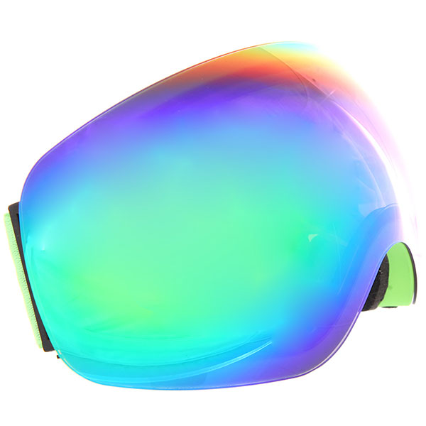 

Маска для сноуборда Vizzo Flame Green Mirror/Green