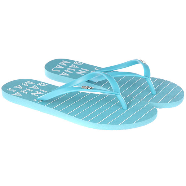 

Вьетнамки женские Roxy Viva Stamp Ii Aqua