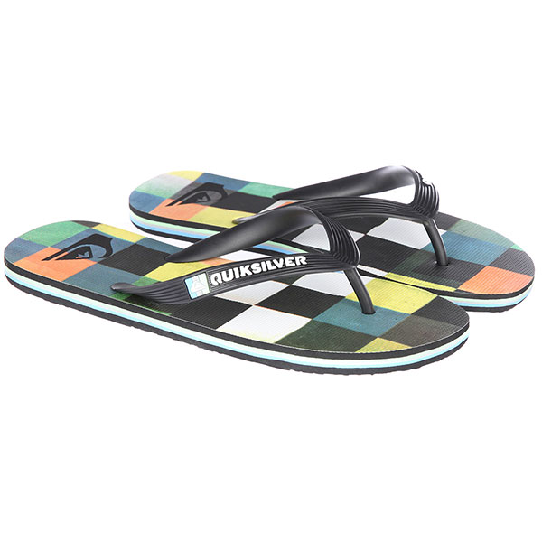 

Вьетнамки Quiksilver Molokairesinchk Black/Blue/Green