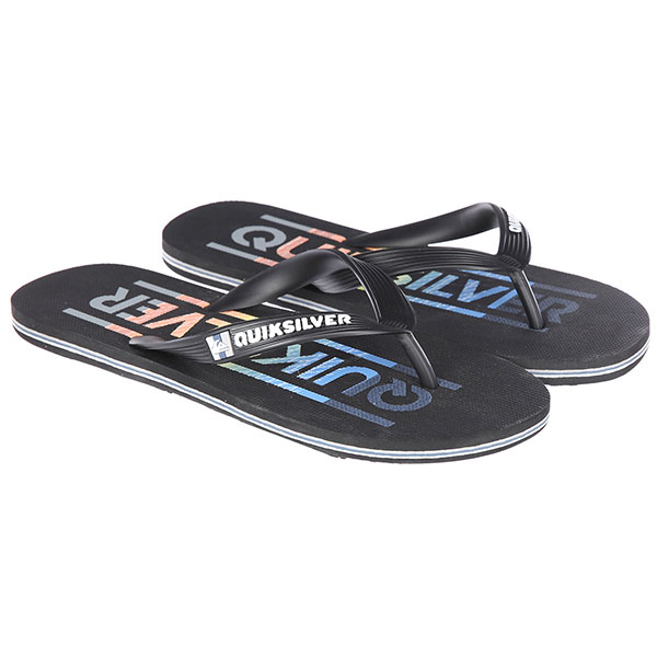 

Вьетнамки Quiksilver Molokai Wordmar Black/Red/Blue