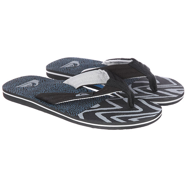 

Вьетнамки Quiksilver Molokai Layback Black/Blue/Grey