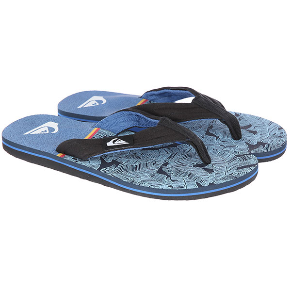 

Вьетнамки Quiksilver Molokai Layback Black/Blue