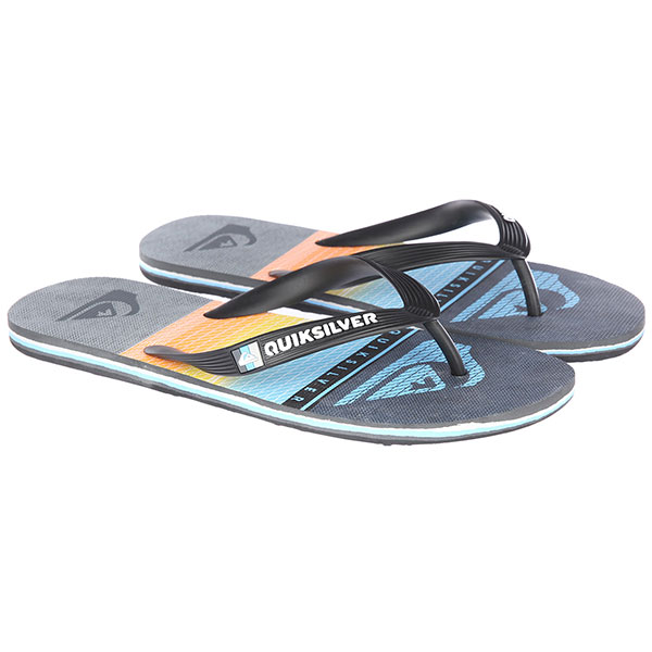 

Вьетнамки Quiksilver Molohighlinslab Black/Grey/Blue
