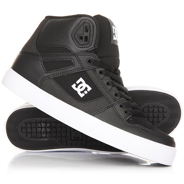 

Кеды кроссовки высокие DC Pure Shoe Black/White