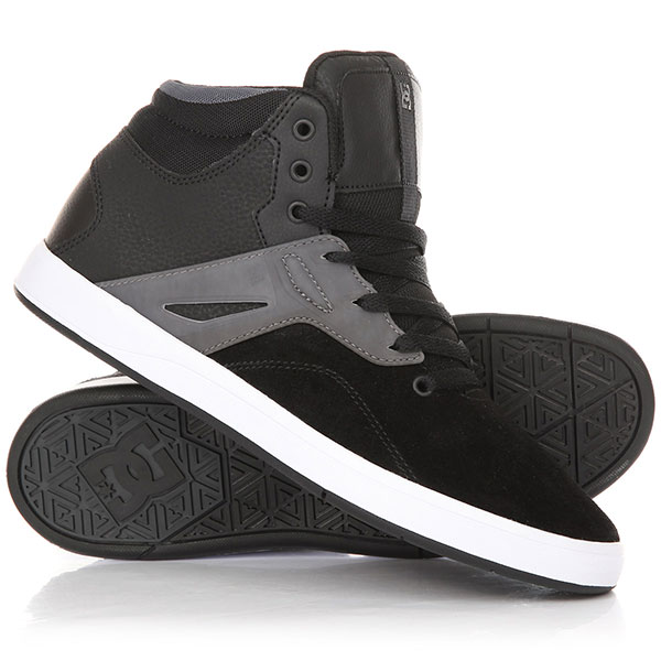 

Высокие Кеды кроссовки DC Frequency Hi Shoe Black/White