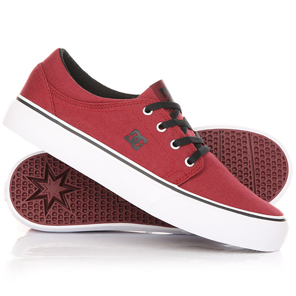 

Кеды кроссовки детские DC Trase TX B Shoe Dark Red