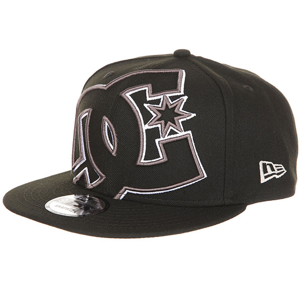 

Бейсболка с прямым козырьком DC Double Up Black