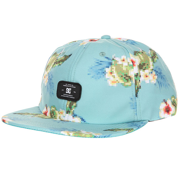 

Бейсболка с прямым козырьком DC Realstead Hawaiian Ocean