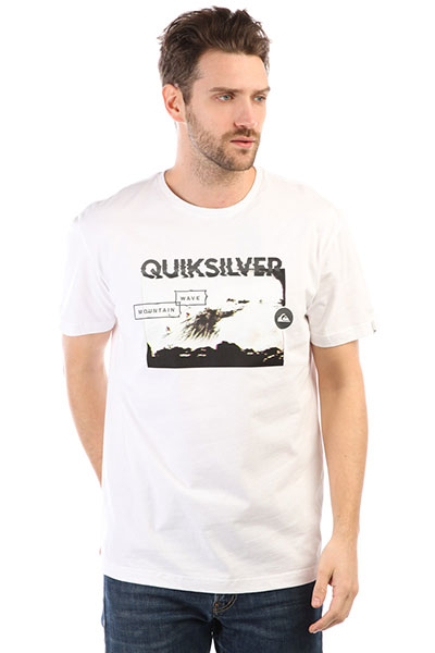 

Футболка Quiksilver Ssclablackhoriz White