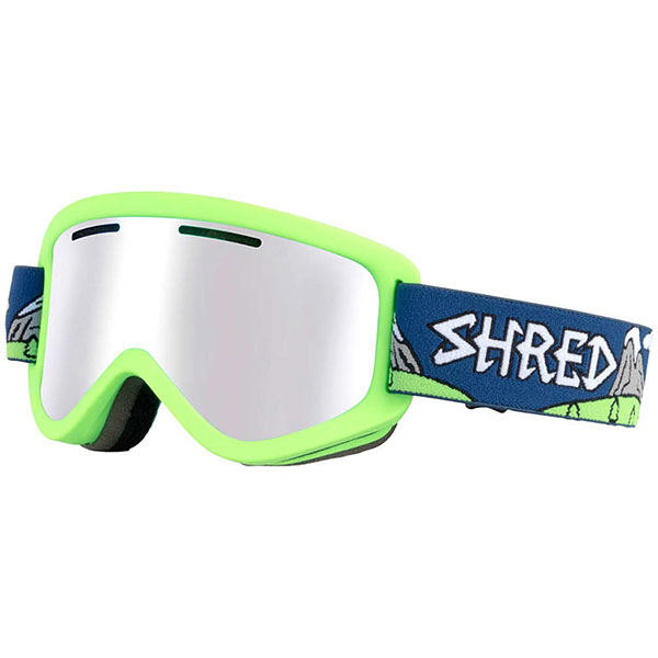 

Маска для сноуборда Shred Wonderfy Needmoresnow Cbl/Plasma (nodistortion) Neon Green