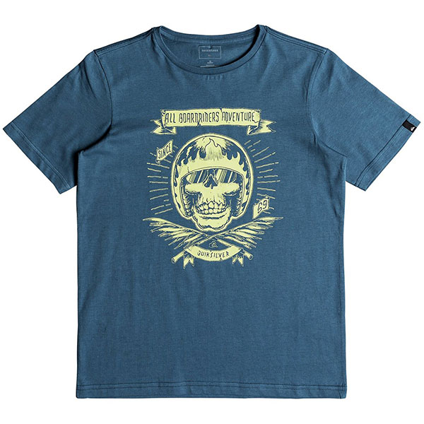 

Футболка детская Quiksilver Ssmakauolayouth Real Teal