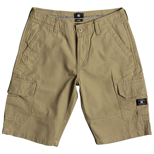 

Шорты классические детские DC Ripstop Cargo Khaki