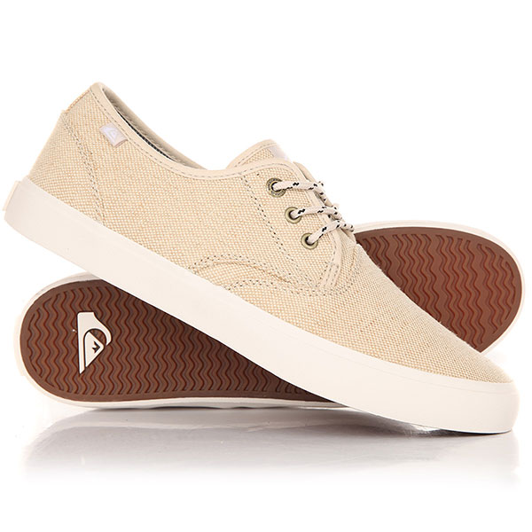 

Кеды кроссовки низкие Quiksilver Shorebreak Delu Tan - Solid