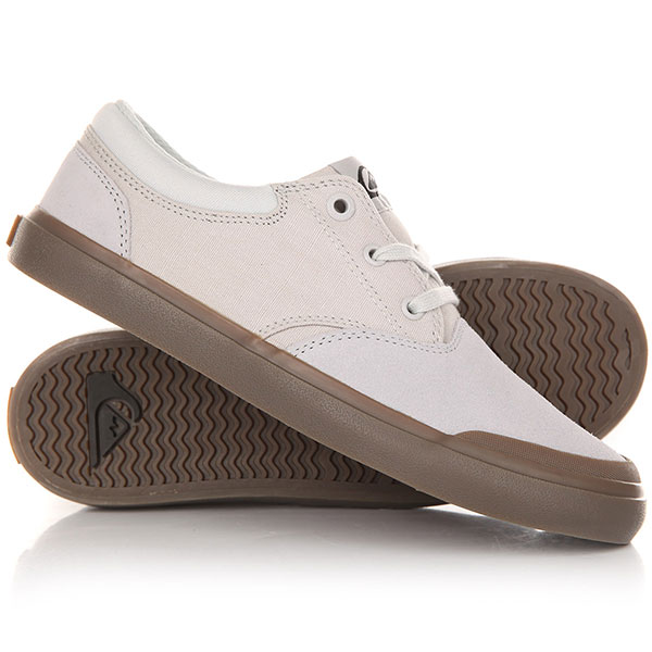 

Кеды кроссовки низкие детские Quiksilver Verant Youth White/White/Brown