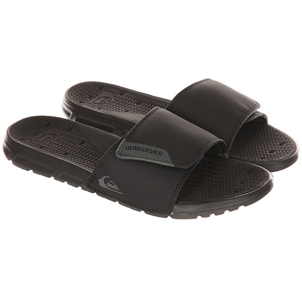 

Шлепанцы Quiksilver Amphibslide Adj Black/Black/Grey