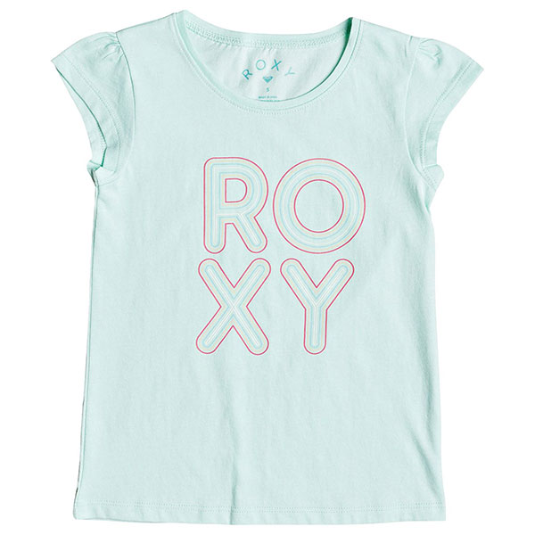 

Футболка детская Roxy Moidbubbletypo Blue Light