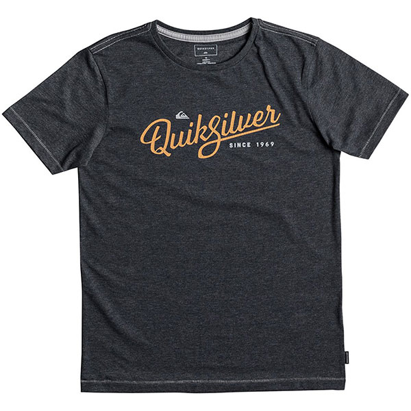 

Футболка детская Quiksilver Waveyglazeyouth Charcoal Heather